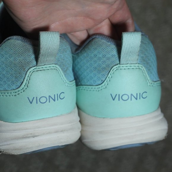 VIONIC Size 7 Seafoam Shay Supportive Walking Sneakers - Picture 5 of 6